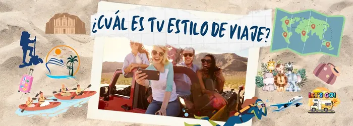 Estilos de viaje de aventura y experiencias