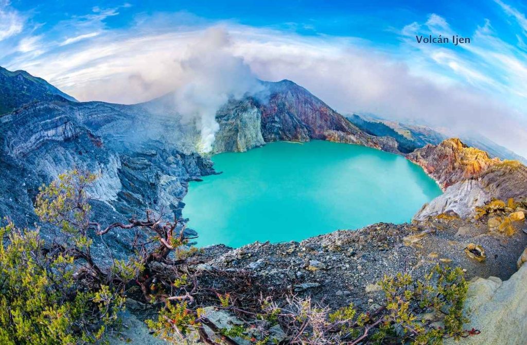 Ruta volcanes Indonesia