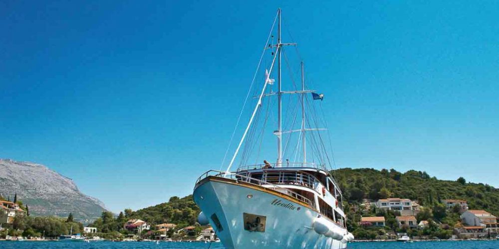 Navegación en las Islas Dálmatas crucero