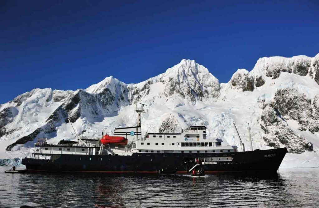 Explorando la península Antártica