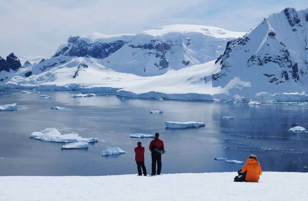Explorando la península Antártica
