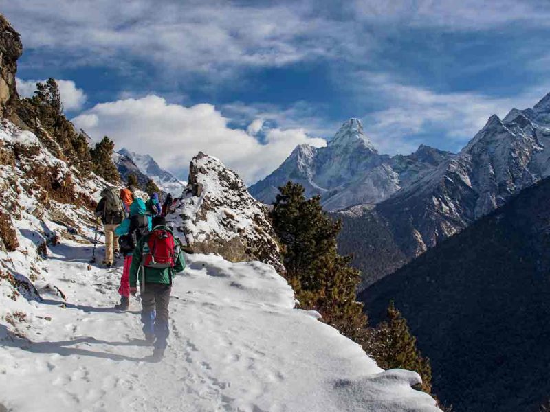 Trekking al Santuario de los Annapurnas