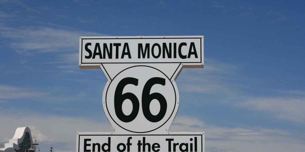 Ruta 66 en Harley Davidson en grupo