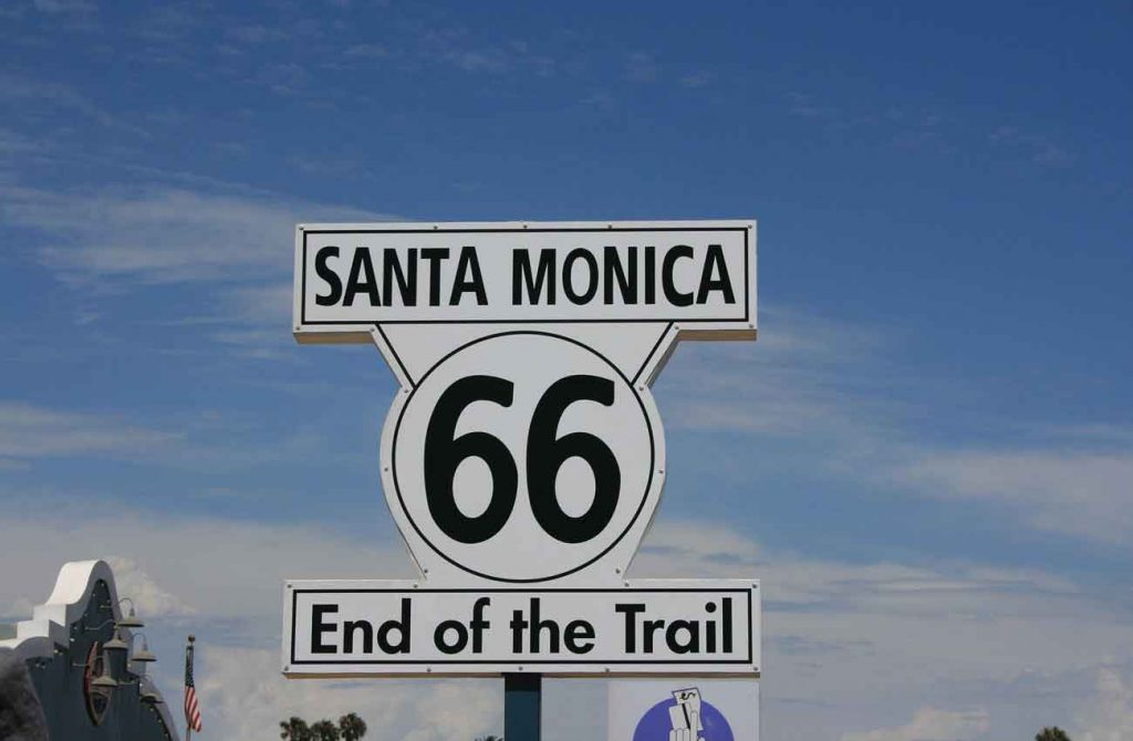 Ruta 66 en Harley Davidson en grupo