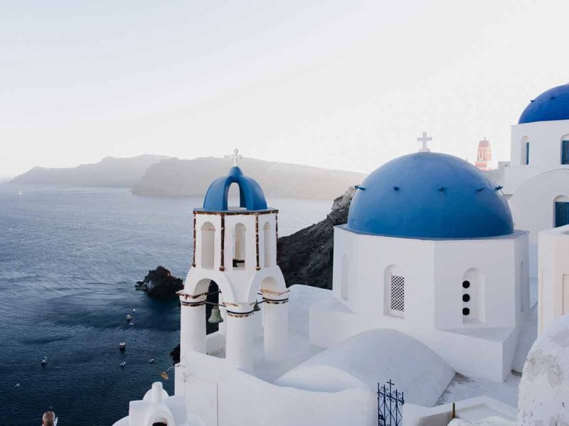 Atenas y tres islas griegas