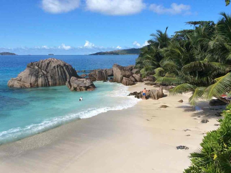 El paraíso de las Seychelles