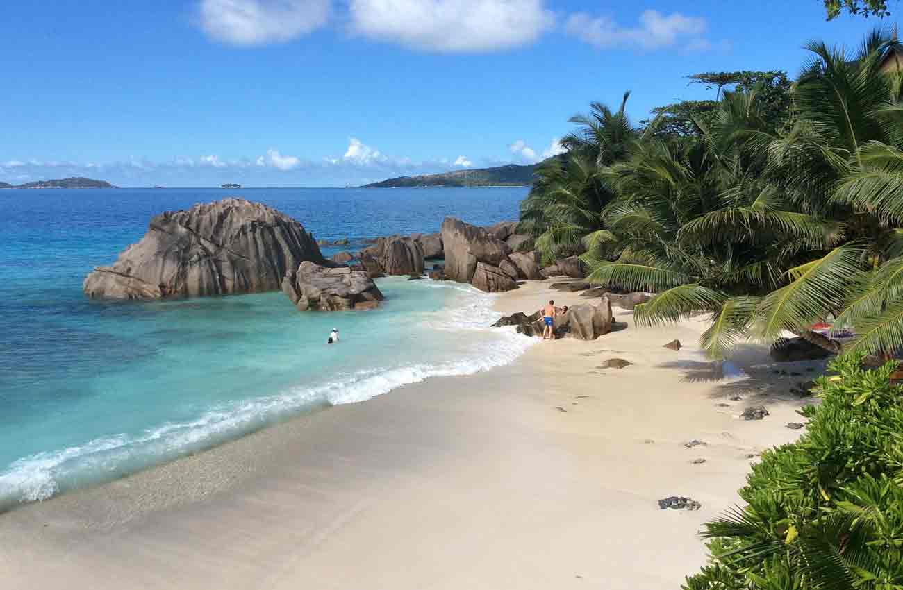 El paraíso de las Seychelles