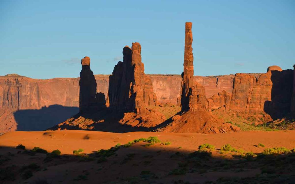 La costa Oeste americana en grupo