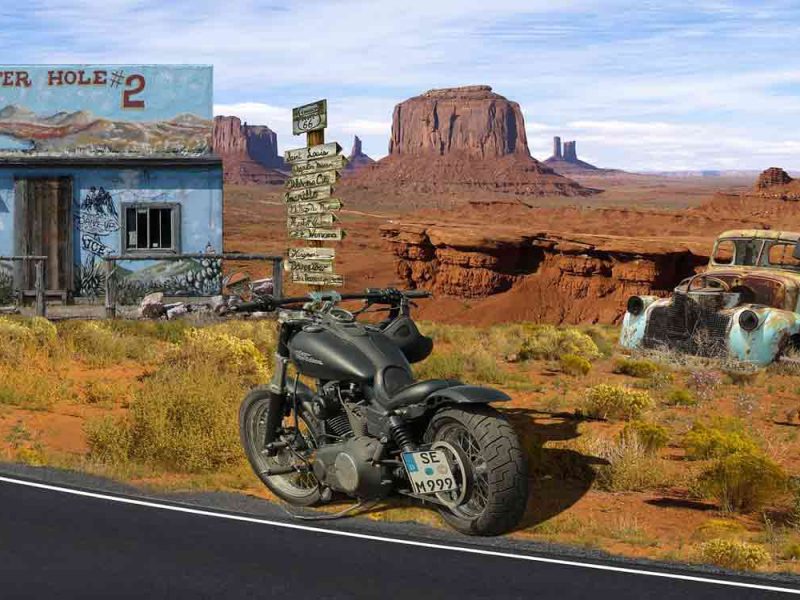 La Ruta 66 en Mustang