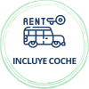 Viaje de aventura y experiencias incluye coche