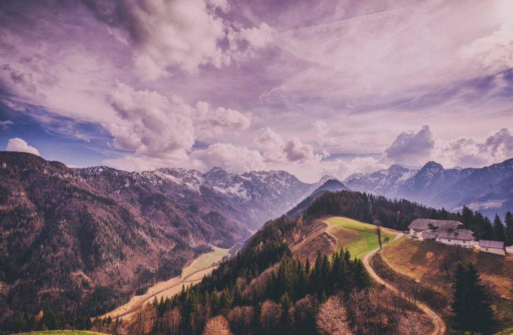 Trekking por Eslovenia