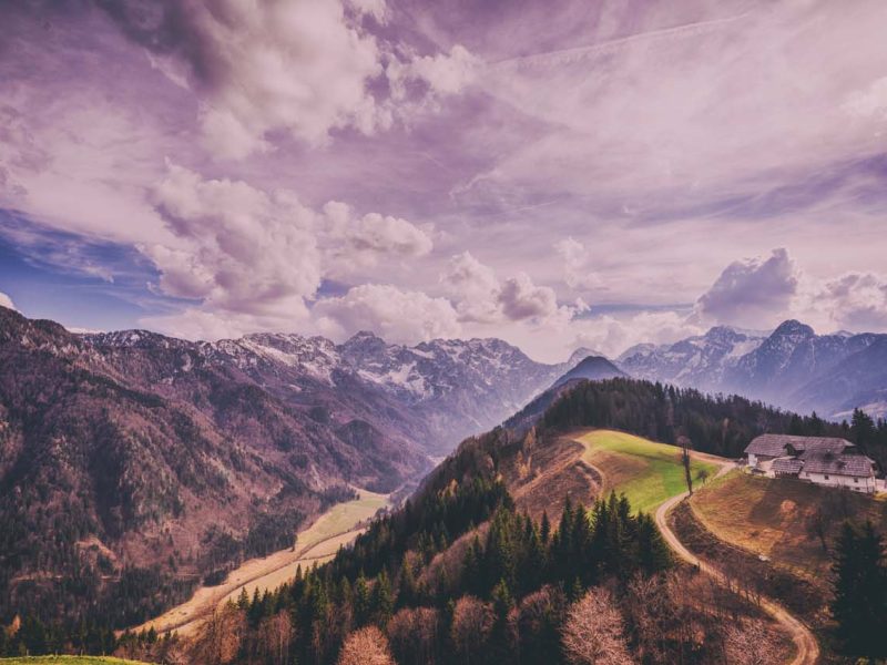 Trekking por Eslovenia